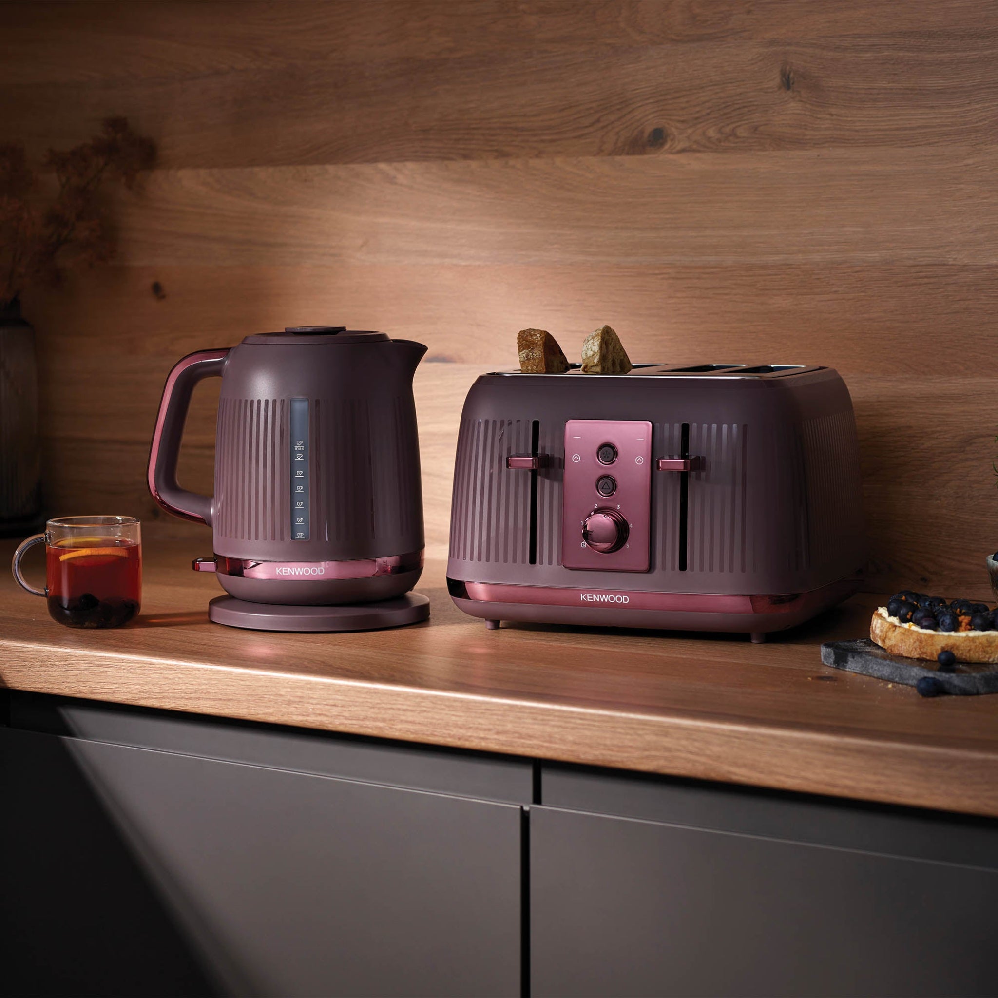 Kenwood Dusk Kettle 1.7L Purple Sterling Home 1