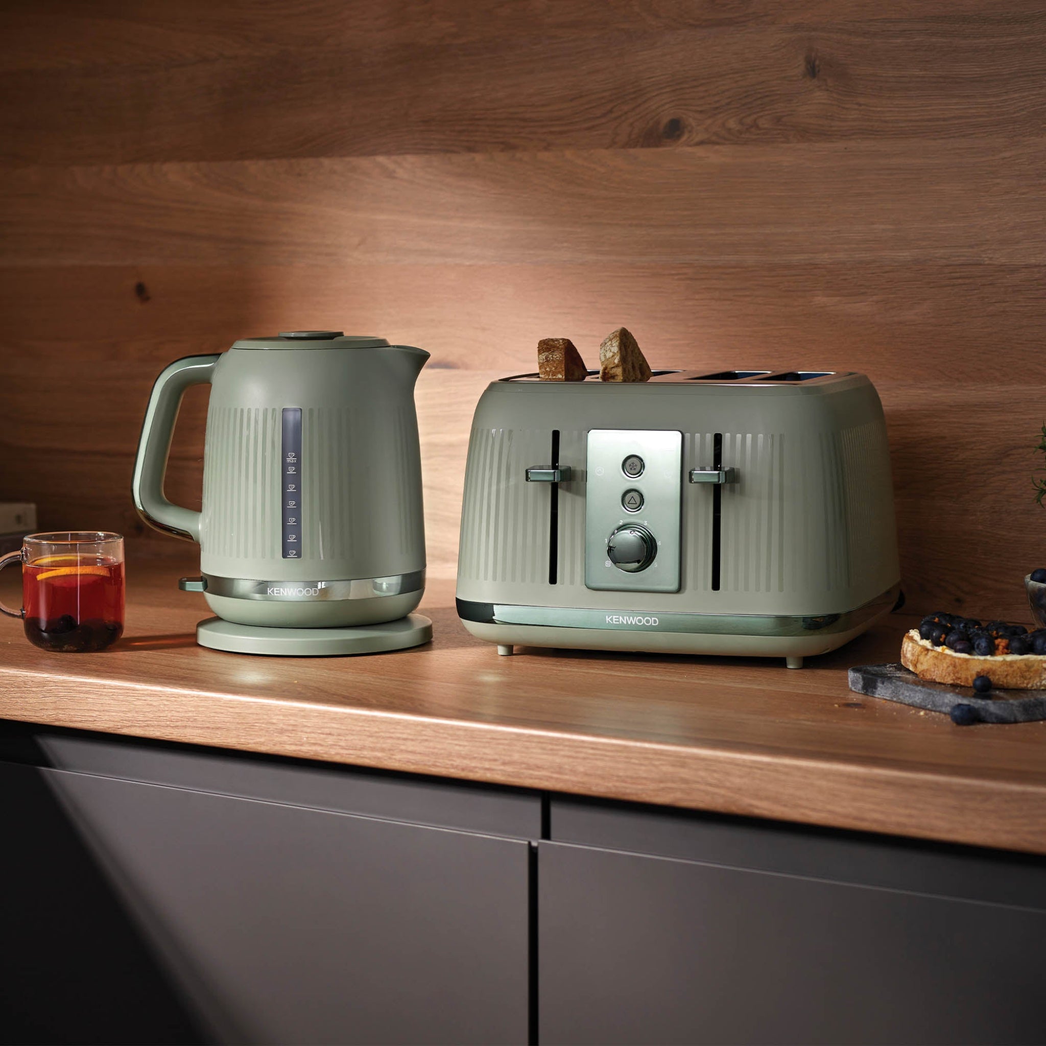 Kenwood Dusk Kettle 1.7L Green Sterling Home 1