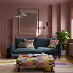 Vogue Williams Kenmare Footstool - Footstool Mini Boucle Sterling Home 2