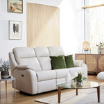 G Plan Kingsbury 3 Seater Recliner Sofa - 3 Seater Manual Double Recliner Grade L - Manual Recliner 3 Seater Sofas Sterling Home 2