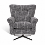 Hebden Swivel Armchair - Swivel Chair Grade A Armchairs Sterling Home 2 2697 : Koala Cairo Chenille Plain