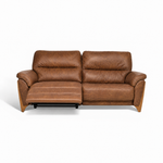 Ercol Enna 3 Seater Recliner Sofa - Medium Recliner Sofa Leather — CM - Clear Matt / L1503, gallery image 2