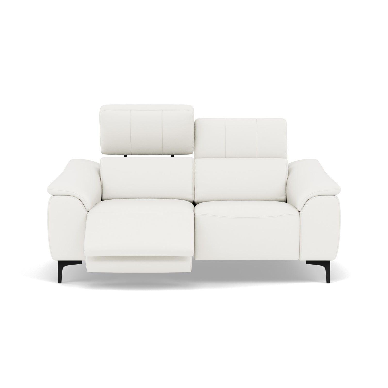 Nicoletti La Scala 2 Seater Sofa Power Recliner Lumbar Support - 2 Seater Sofa Power Recl Lumber Support CK Botero - Power With Power Headrest Footrest Lumbar & USB Sterling Home 1 Botero 2153 Bianco