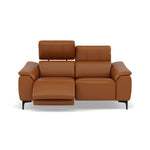 Nicoletti La Scala 2 Seater Sofa Power Recliner Lumbar Support - 2 Seater Sofa Power Recl Lumber Support CK Botero - Power With Power Headrest Footrest Lumbar & USB Sterling Home 3 Botero 2151 Cuoio