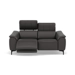 Nicoletti La Scala 2 Seater Sofa Power Recliner Lumbar Support - 2 Seater Sofa Power Recl Lumber Support CK Botero - Power With Power Headrest Footrest Lumbar & USB Sterling Home 6 Botero 2162 Grigio