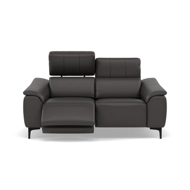 Nicoletti La Scala 2 Seater Sofa Power Recliner Lumbar Support - 2 Seater Sofa Power Recl Lumber Support CK Botero - Power With Power Headrest Footrest Lumbar & USB Sterling Home 6 Botero 2162 Grigio