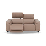 Nicoletti La Scala 2 Seater Sofa Power Recliner Lumbar Support - 2 Seater Sofa Power Recl Lumber Support CK Botero - Power With Power Headrest Footrest Lumbar & USB Sterling Home 5 Botero 2152 Taupe
