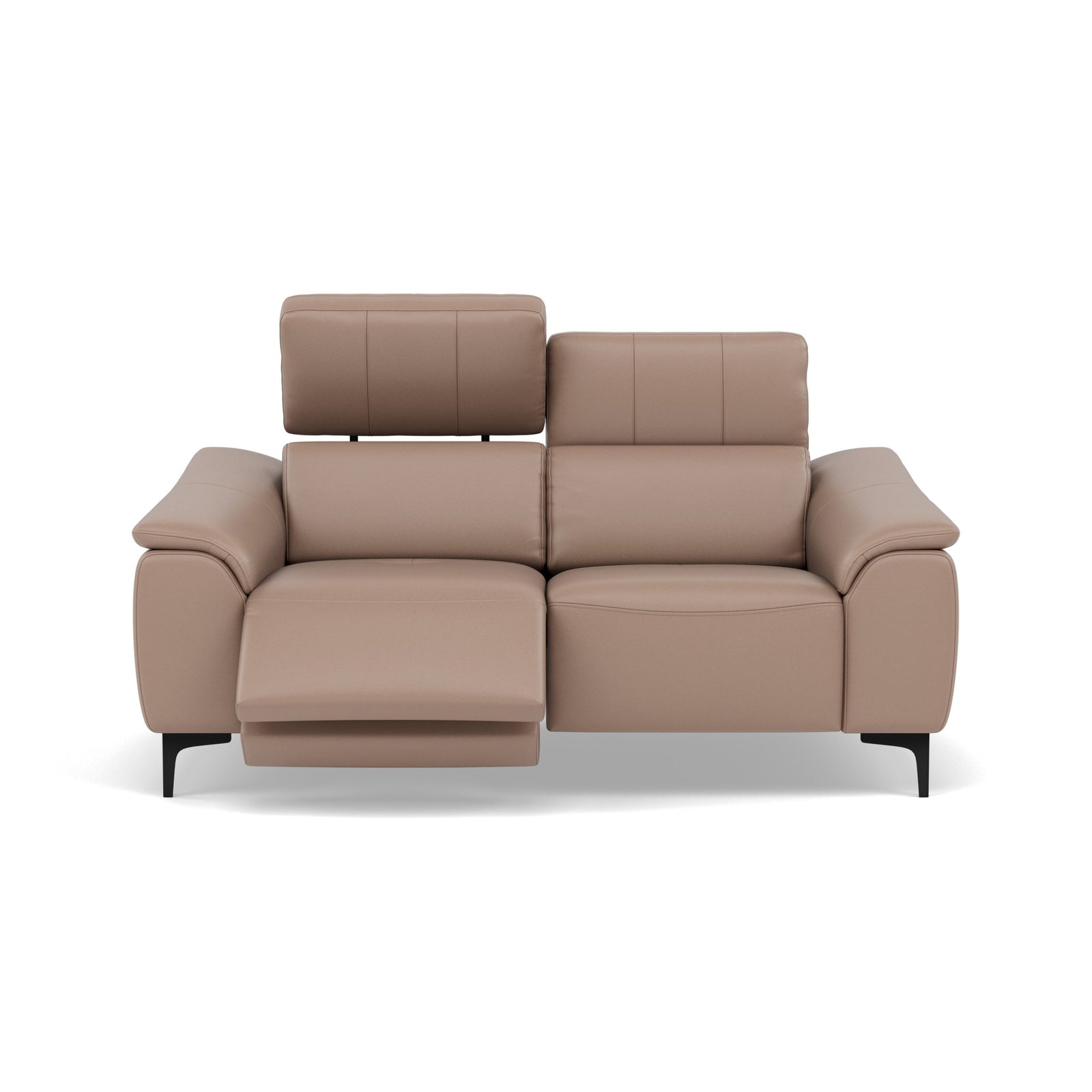 Nicoletti La Scala 2 Seater Sofa Power Recliner Lumbar Support - 2 Seater Sofa Power Recl Lumber Support CK Botero - Power With Power Headrest Footrest Lumbar & USB Sterling Home 5 Botero 2152 Taupe
