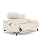 Nicoletti La Scala 2 Seater Sofa Power Recliner Lumbar Support - 2 Seater Sofa Power Recl Lumber Support CB Torello - Power With Power Headrest Footrest Lumbar & USB Sterling Home 3