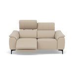 Nicoletti La Scala 2 Seater Sofa Power Recliner Lumbar Support - 2 Seater Sofa Power Recl Lumber Support CB Torello - Power With Power Headrest Footrest Lumbar & USB Sterling Home 5 Torello PS Fango 352
