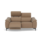 Nicoletti La Scala 2 Seater Sofa Power Recliner Lumbar Support - 2 Seater Sofa Power Recl Lumber Support CB Torello - Power With Power Headrest Footrest Lumbar & USB Sterling Home 10 Torello PS 312 Taupe