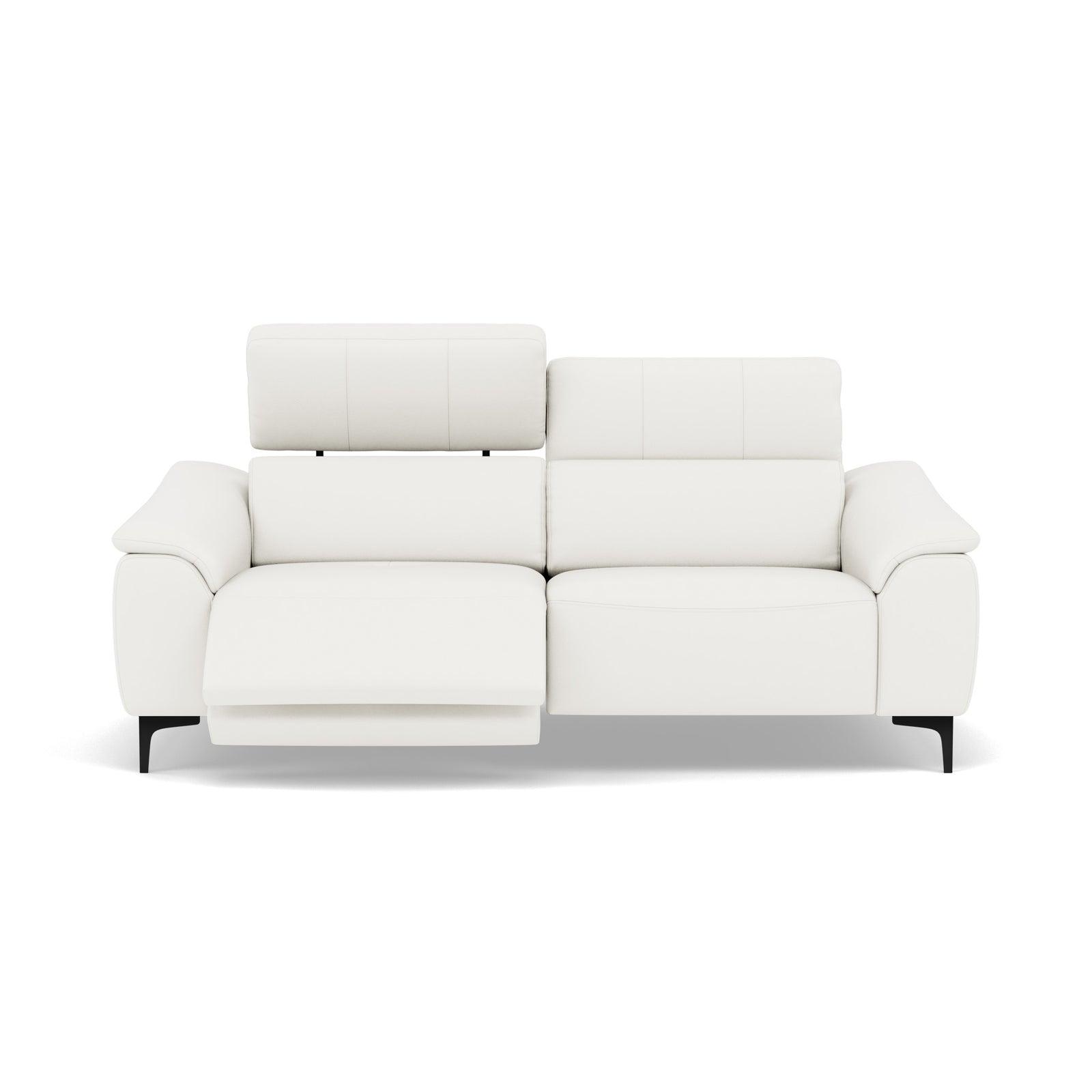 Nicoletti La Scala 3 Seater Sofa Power Recliner Lumbar Support - 3 Seater Sofa Power Recl Lumber Support CK Botero - Power With Power Headrest Footrest Lumbar & USB Sterling Home 1 Botero 2153 Bianco