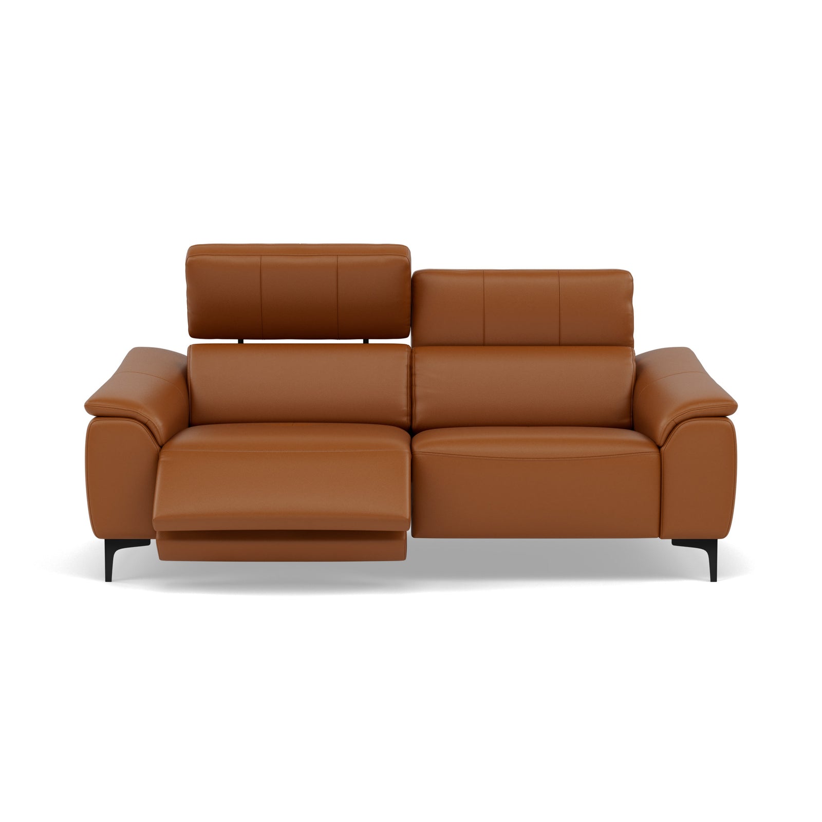 Nicoletti La Scala 3 Seater Sofa Power Recliner Lumbar Support - 3 Seater Sofa Power Recl Lumber Support CK Botero - Power With Power Headrest Footrest Lumbar & USB Sterling Home 3 Botero 2151 Cuoio