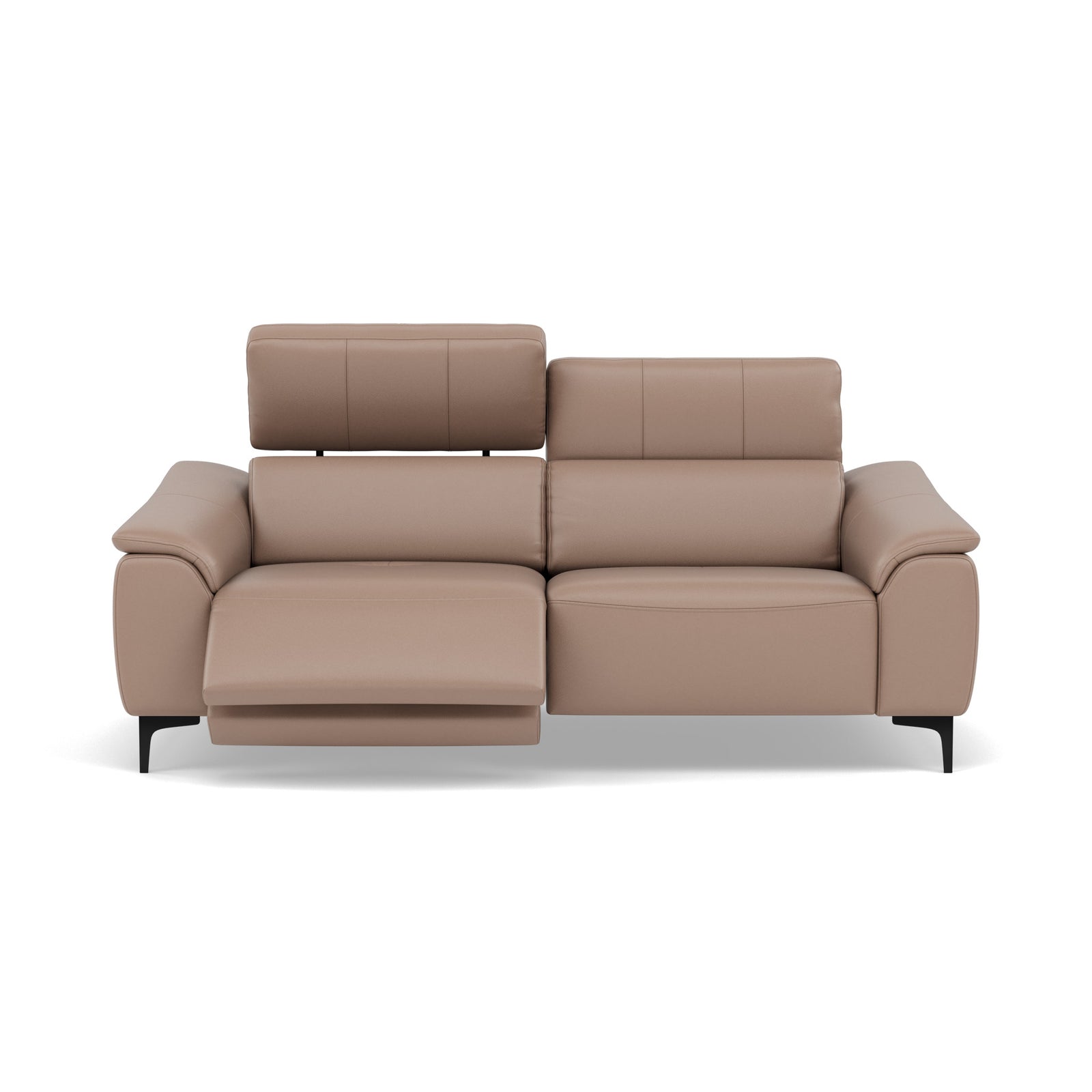 Nicoletti La Scala 3 Seater Sofa Power Recliner Lumbar Support - 3 Seater Sofa Power Recl Lumber Support CK Botero - Power With Power Headrest Footrest Lumbar & USB Sterling Home 5 Botero 2152 Taupe