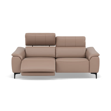 Nicoletti La Scala 3 Seater Sofa Power Recliner Lumbar Support - 3 Seater Sofa Power Recl Lumber Support CK Botero - Power With Power Headrest Footrest Lumbar & USB Sterling Home 5 Botero 2152 Taupe