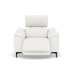 Nicoletti La Scala Power Recliner Chair Lumbar Support - Power Recliner Chair Lumber Support CK Botero - Power With Power Headrest Footrest Lumbar & USB Sterling Home 1 Botero 2153 Bianco