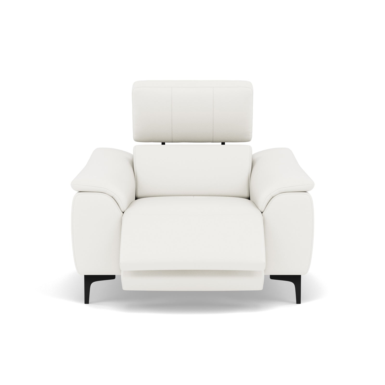 Nicoletti La Scala Power Recliner Chair Lumbar Support - Power Recliner Chair Lumber Support CK Botero - Power With Power Headrest Footrest Lumbar & USB Sterling Home 1 Botero 2153 Bianco