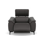 Nicoletti La Scala Power Recliner Chair Lumbar Support - Power Recliner Chair Lumber Support CK Botero - Power With Power Headrest Footrest Lumbar & USB Sterling Home 6 Botero 2162 Grigio