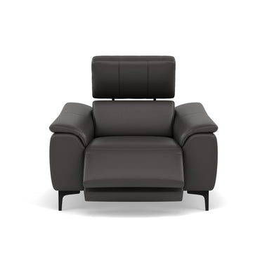Nicoletti La Scala Power Recliner Chair Lumbar Support - Power Recliner Chair Lumber Support CK Botero - Power With Power Headrest Footrest Lumbar & USB Sterling Home 6 Botero 2162 Grigio