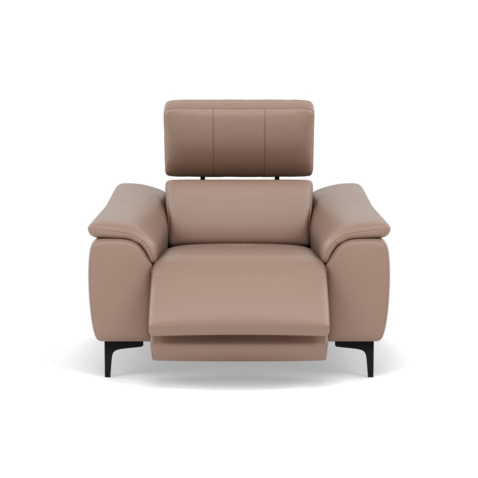 Nicoletti La Scala Power Recliner Chair Lumbar Support - Power Recliner Chair Lumber Support CK Botero - Power With Power Headrest Footrest Lumbar & USB Sterling Home 5 Botero 2152 Taupe