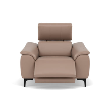 Nicoletti La Scala Power Recliner Chair Lumbar Support - Power Recliner Chair Lumber Support CK Botero - Power With Power Headrest Footrest Lumbar & USB Sterling Home 5 Botero 2152 Taupe