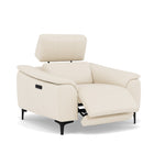 Nicoletti La Scala Power Recliner Chair Lumbar Support - Power Recliner Chair Lumber Support CB Torello - Power With Power Headrest Footrest Lumbar & USB Sterling Home 3