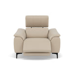 Nicoletti La Scala Power Recliner Chair Lumbar Support - Power Recliner Chair Lumber Support CB Torello - Power With Power Headrest Footrest Lumbar & USB Sterling Home 5 Torello PS Fango 352