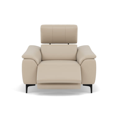 Nicoletti La Scala Power Recliner Chair Lumbar Support - Power Recliner Chair Lumber Support CB Torello - Power with Power Headrest and Power Lumbar Sterling Home 5 Torello PS Fango 352