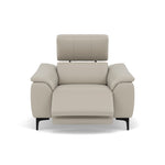 Nicoletti La Scala Power Recliner Chair Lumbar Support - Power Recliner Chair Lumber Support CB Torello - Power With Power Headrest Footrest Lumbar & USB Sterling Home 8 Torello PS Tortora 328