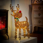 BO Multi Action Big Nose Reindeer 67CM - BO Multi Action Big Nose Reindeer 80 WW LED 67CM Sterling Home 4