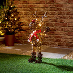 BO Multi Action Reindeer 60CM - BO Multi Action Reindeer With 60 WW LED 60CM Sterling Home 2