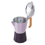 La Cafetiere Purple 6 Cup Espresso Maker - SALE LC Espresso Maker 2 Tone 6 Cup Purple Sterling Home 2