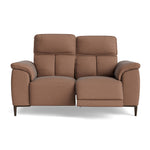 Loma 2 Seater Recliner Sofa - 2 Seater Sofa with 2 Power Recliners USB Fabric - Power Recliner with USB Sterling Home 5 BFA-BLJ-04 TOBACCO