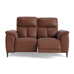 Loma 2 Seater Recliner Sofa - 2 Seater Sofa with 2 Power Recliners USB Fabric - Power Recliner with USB Sterling Home 8 BFA-BLJ-05 HAZELNUT