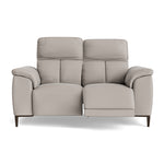 Loma 2 Seater Recliner Sofa - 2 Seater Sofa with 2 Power Recliners USB Fabric - Power Recliner with USB Sterling Home 11 BFAMAD-02 SILVER GREY