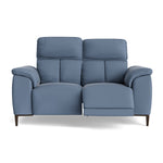 Loma 2 Seater Recliner Sofa - 2 Seater Sofa with 2 Power Recliners USB Fabric - Power Recliner with USB Sterling Home 12 BFA-MAD-08 PACIFIC BLUE