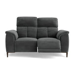 Loma 2 Seater Recliner Sofa - 2 Seater Sofa with 2 Power Recliners USB Fabric - Power Recliner with USB Sterling Home 15 FAB-MEG-20 PEWTER