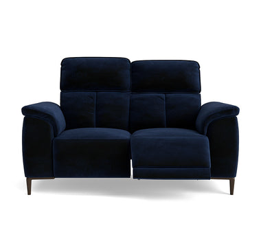 Loma 2 Seater Recliner Sofa - 2 Seater Sofa with 2 Power Recliners USB Fabric - Power Recliner with USB