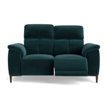 Loma 2 Seater Recliner Sofa - 2 Seater Sofa with 2 Power Recliners USB Fabric - Power Recliner with USB Sterling Home 17 FAB-MEG-36 LAKE GREEN