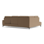 Loma Large Corner Sofa - Combination 1 Left Terminal with 2.5 Right Power 2 Pieces Cat 20S - Left Hand Facing - Power Recliner with USB — NWS-513E PINE BARK, gallery image 2