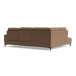 Loma Large Corner Sofa - Combination 1 Left Terminal with 2.5 Right Power 2 Pieces Cat 20S - Left Hand Facing - Power Recliner with USB — NWS-586E FAWN, gallery image 2