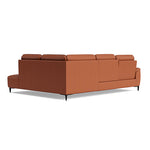 Loma Large Corner Sofa - Combination 2 Right Terminal with 2.5 Left Power 2 Pieces Cat 20S - Right Hand Facing - Power Recliner with USB — NWS-605D WARM BROWN, gallery image 2