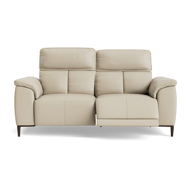 Loma Small 3 Seater Recliner Sofa - 2.5 Seater Sofa with 2 Power Recliners (Compact) USB Cat 20S - Power Recliner with USB Sterling Home 3 BXS-041E SILVER GREY