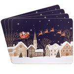 Xmas Tinsel Town Placemats - Xmas Tinsel Town Placemats Sterling Home 1