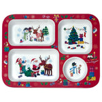 Festive Friends Compartment Tray - Festive Friends Compartment Tray Sterling Home 1
