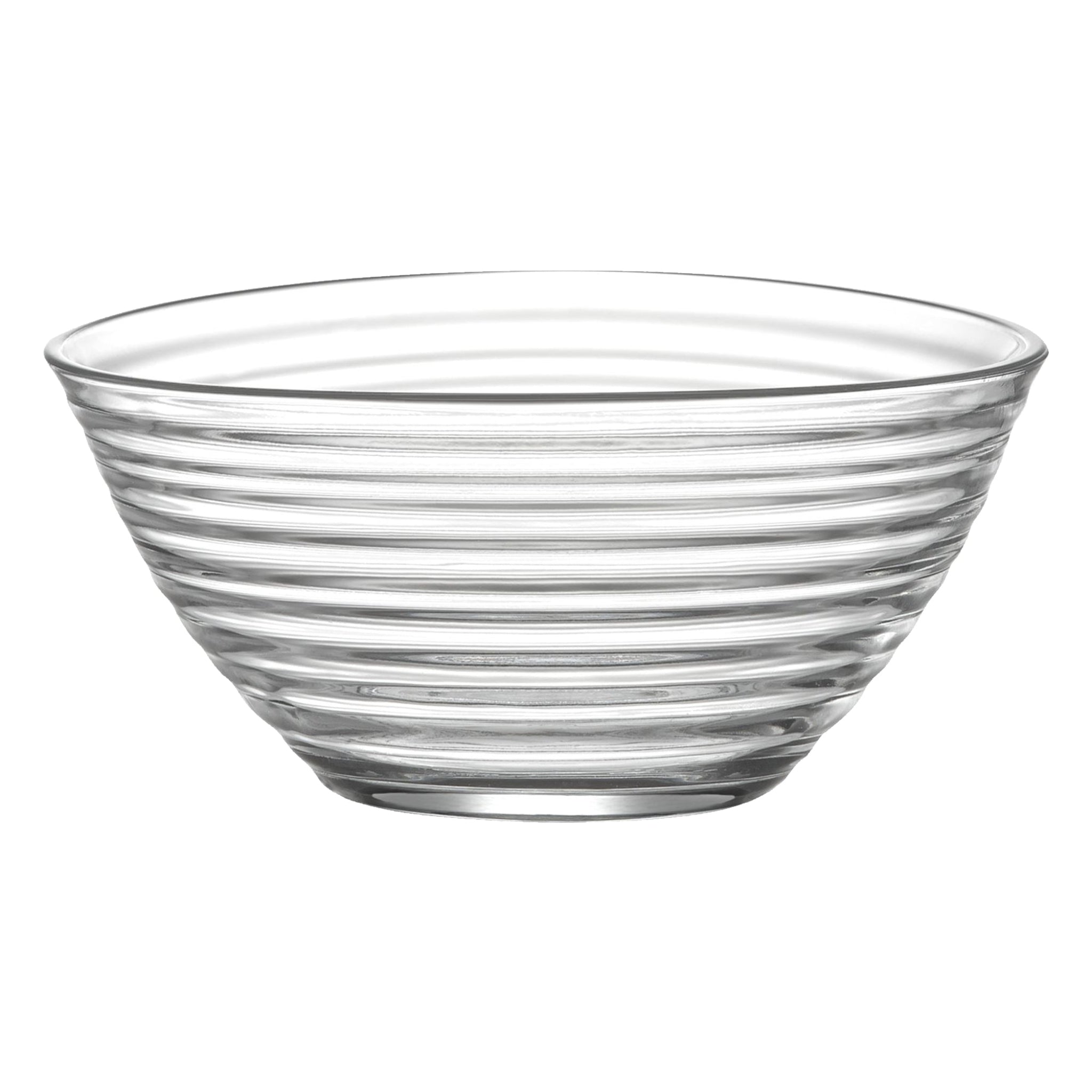 Set Of Six Large Derin Glass Serving Bowls - Derin Glass Serving Bowl 23CM 6 Pack Sterling Home 2