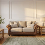Langford 3 Seater Pillow Back Sofa - 3 Seater Pillow Back Sofa Sterling Home 2