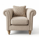 Langford Pillow Back Armchair - Armchair Pillow Back