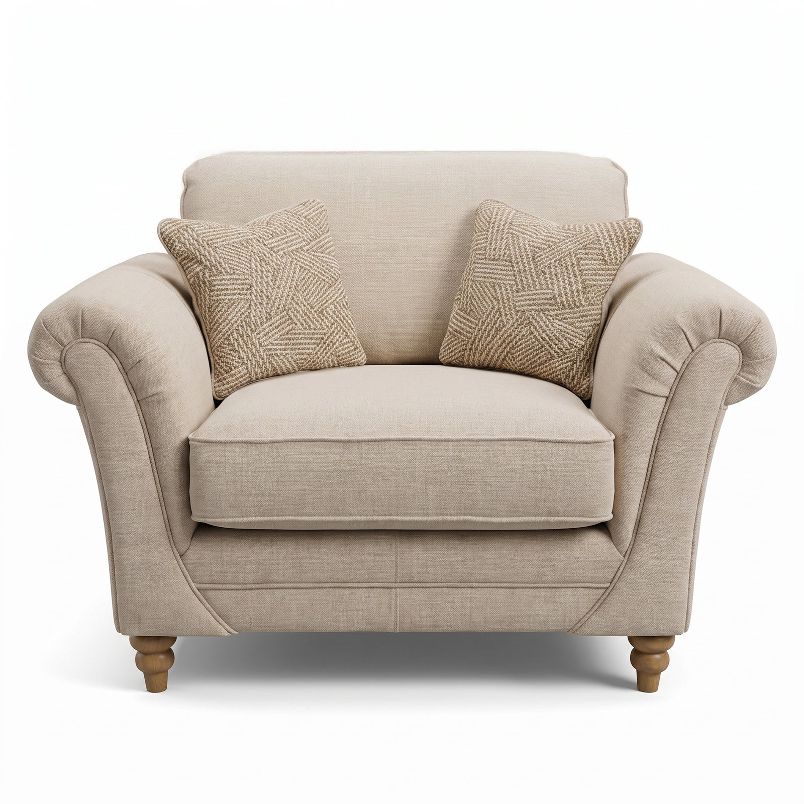 Langford Pillow Back Loveseat - Love Chair Pillow Back