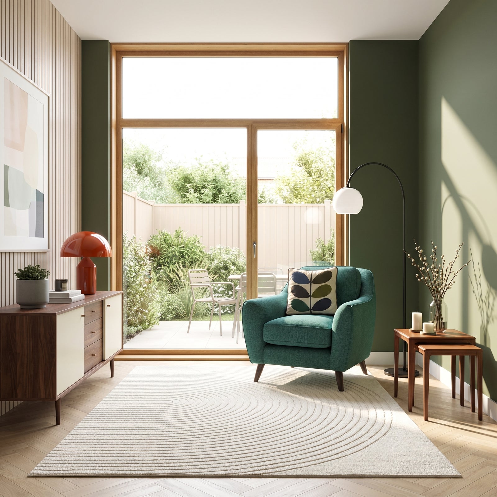 Orla Kiely Laurel Armchair - Armchair House Plain